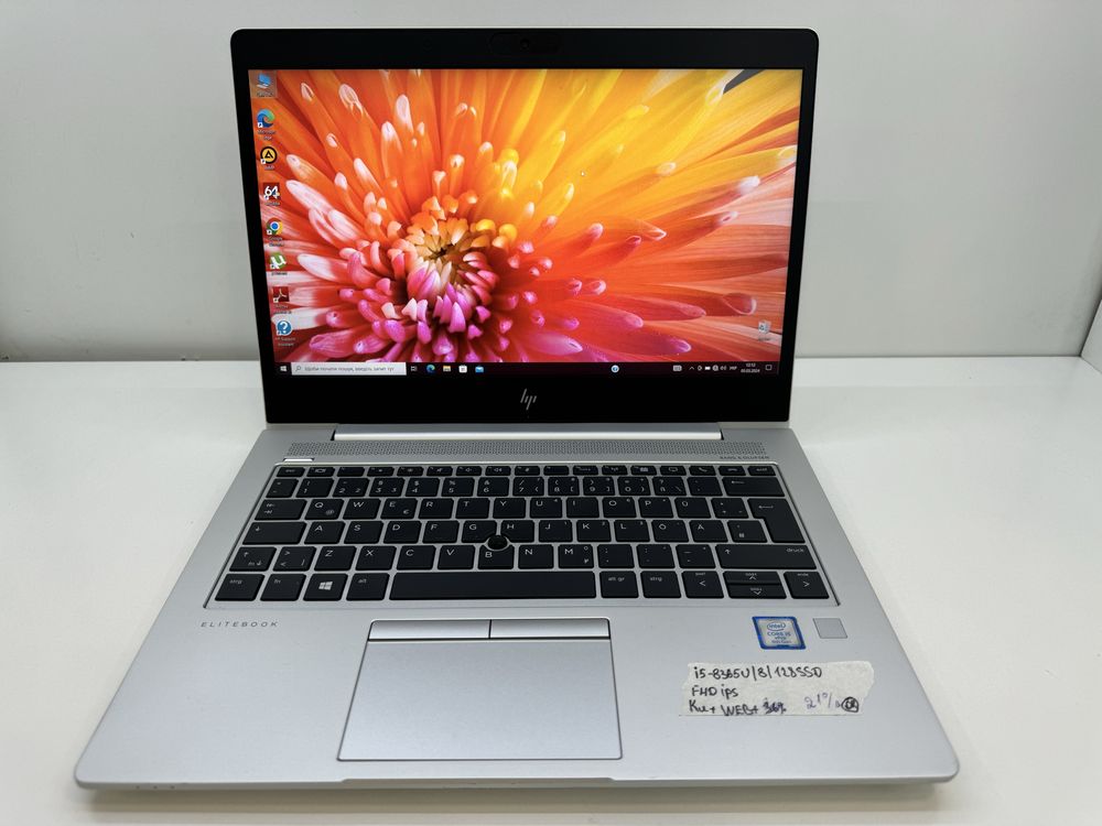 HP EliteBook 830 G6 - i5-8365U/8GB/128 SSD/13.3" FullHD IPS/