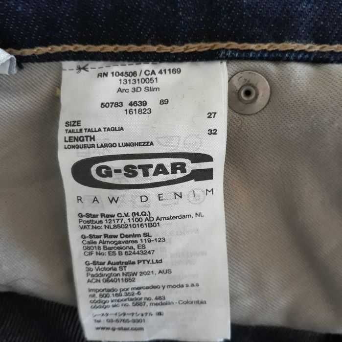 NOWE dzinsy jaggery G-Star Raw rozm.27/32 oryginał