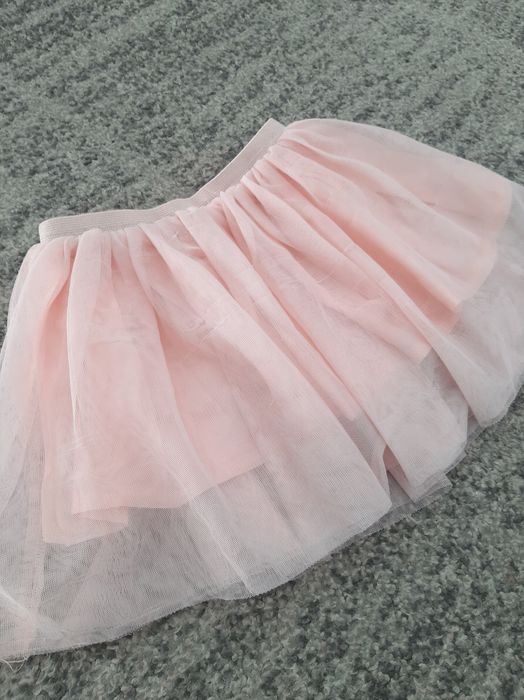 Pepco spódniczka dziewczęca tiulowa baletnica rozmiar 80 pudrowy róż