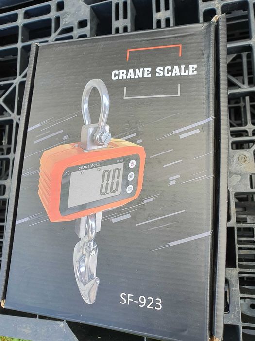 Jakość Waga Hakowa Podwieszana do Big Bagów Sideon 1 Tona 1000kg 1T