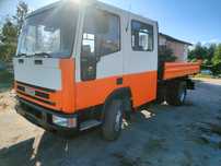 Iveco ml75e wywrot podwójna kabina