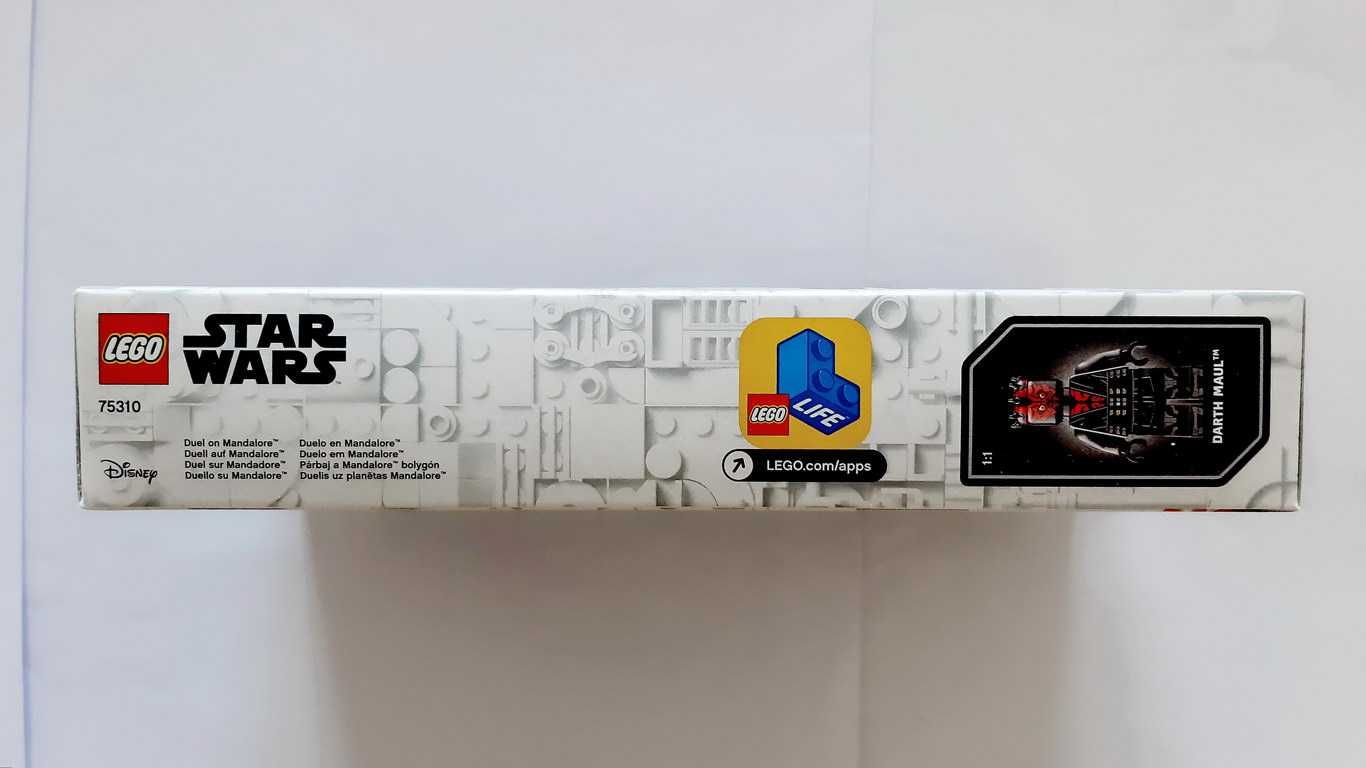 Lego Star Wars 75310 Duel on Mandalore selado