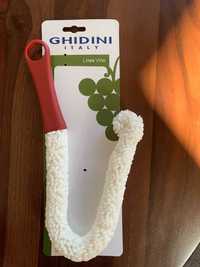 Escova para lavar decanter, copos e taças vinho - Ghidini Italy