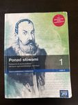 Podręcznik klasa 1 Ponad słowami 1część 2 zakres podst. I roz.