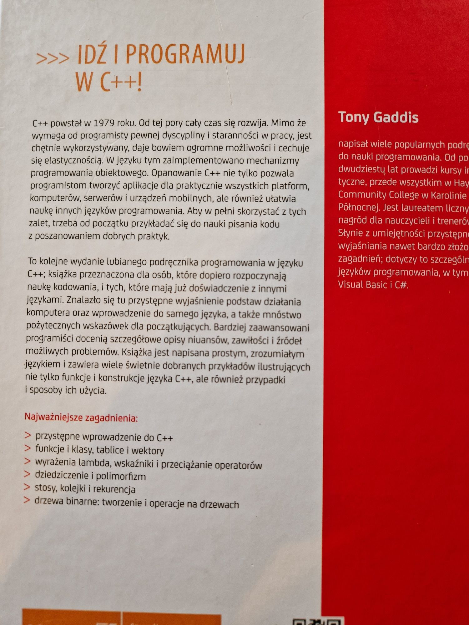 Język C++ Owoce programowania Tony Gaddis