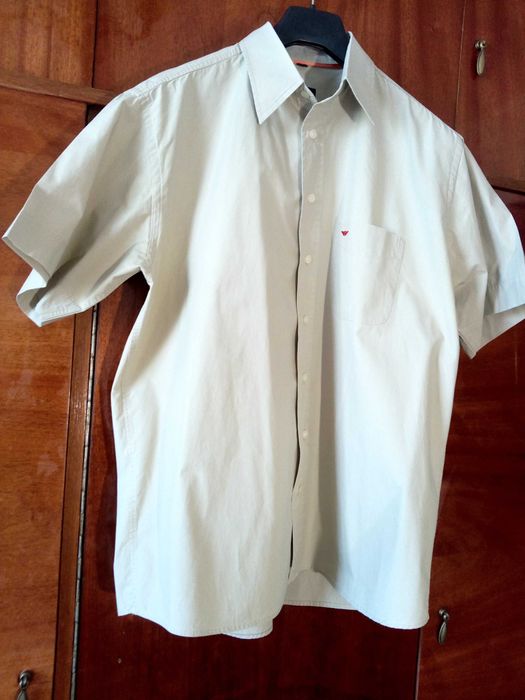 Чоловіча сорочка із коротким рукавом