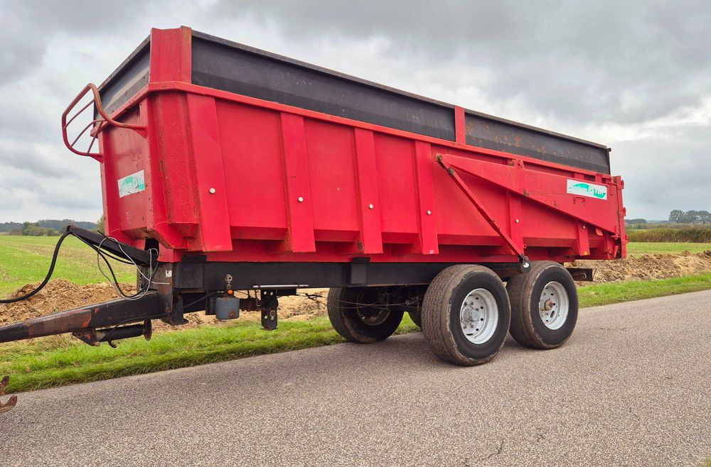 Przyczepa skorupowa wywrotka rolnicza tandem skorupa