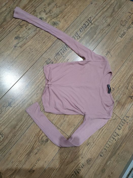 Różowy crop top . FB Sister. Rozmiar XS