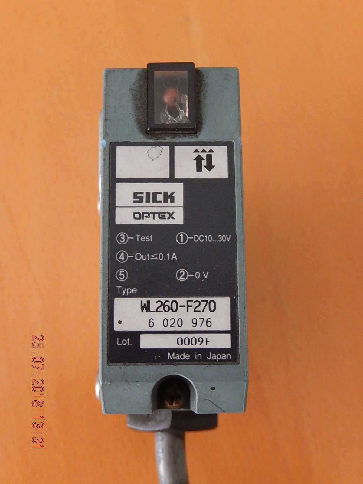 Czyjnik Sick optex wl260-f270