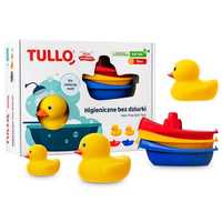 Zabawki do kąpieli 6 szt Bez dziurki Higieniczne Tullo