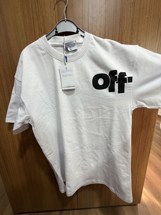 T Shirt Off-White Oversized M