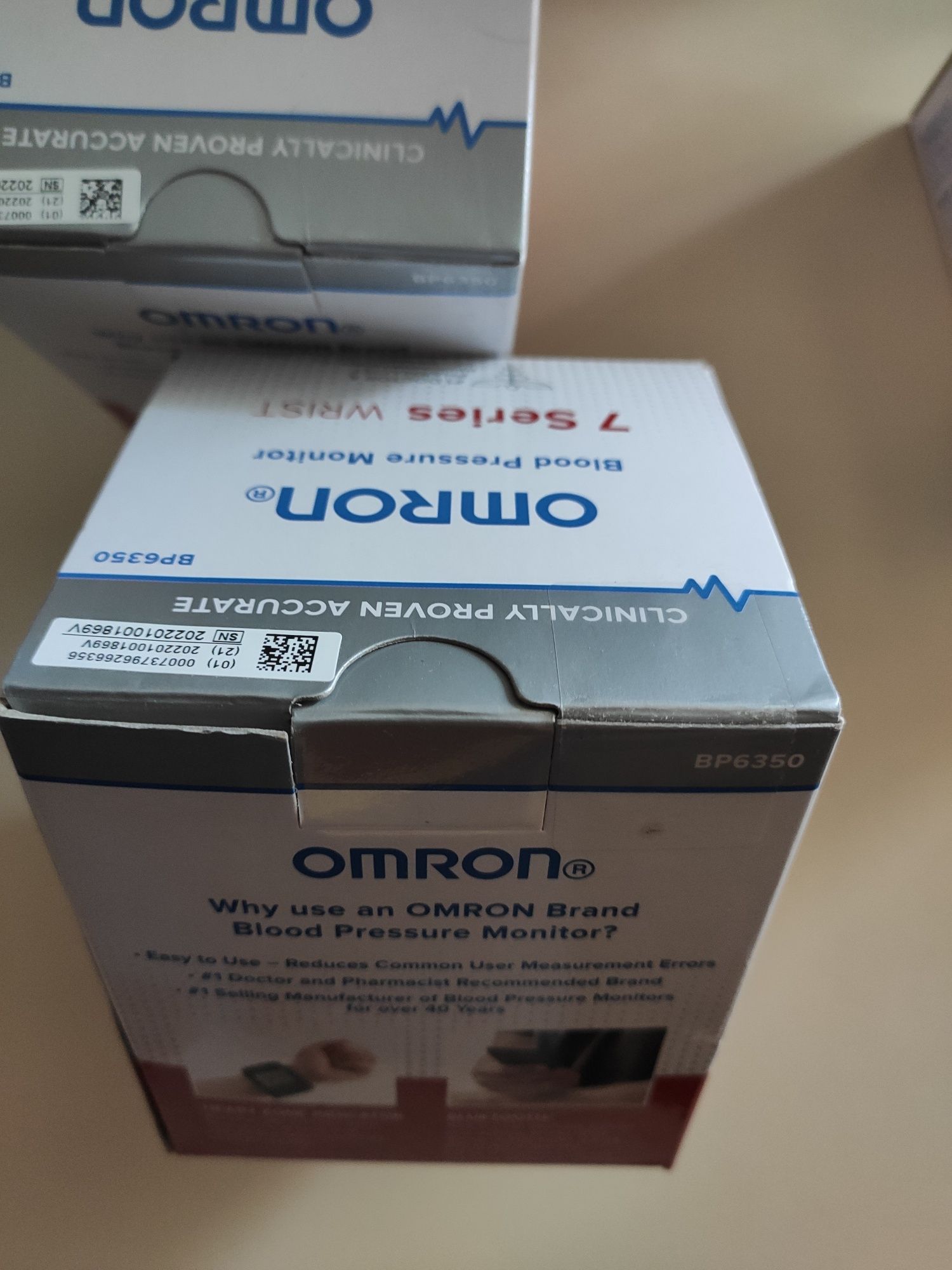 Тонометр Omron 7 Series Wrist BP6350