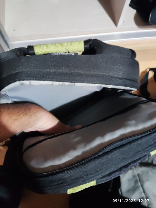 Mochila de fotógrafo