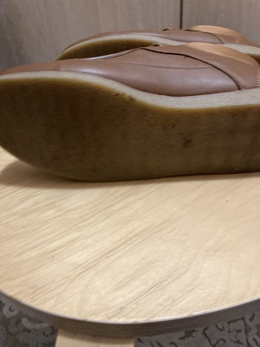 Wygodne buty męskie mokasyny brązowe r 45