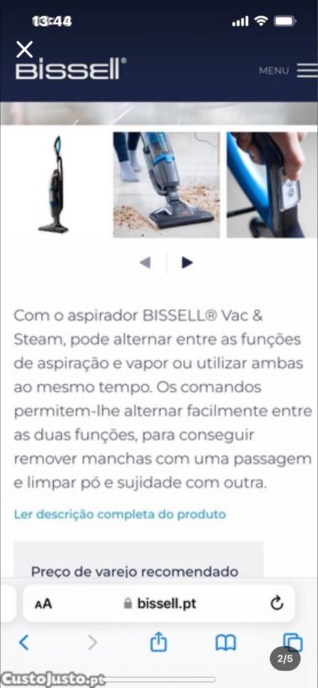 Aspirador vertical Bissell
