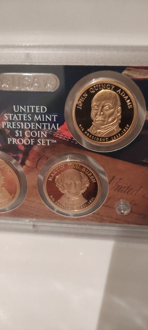 Набор монет США пруф 1$