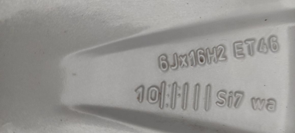 554 Felgi aluminiowe ORYGINAŁ MERCEDES R 16 5x112 Bardzo Ładne