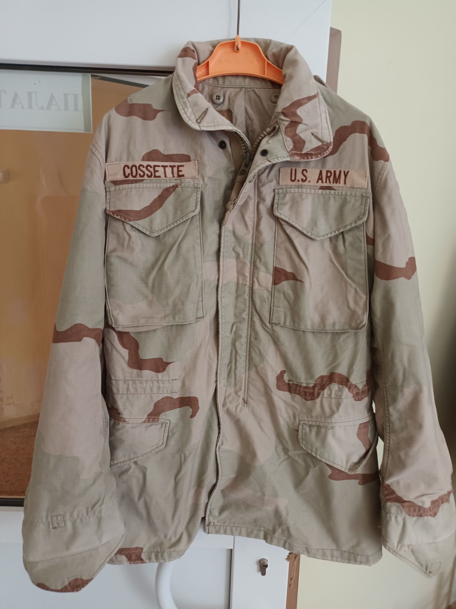 Куртка М65 контракт Us Army 3-Color Desert Армия США (война в Заливе)