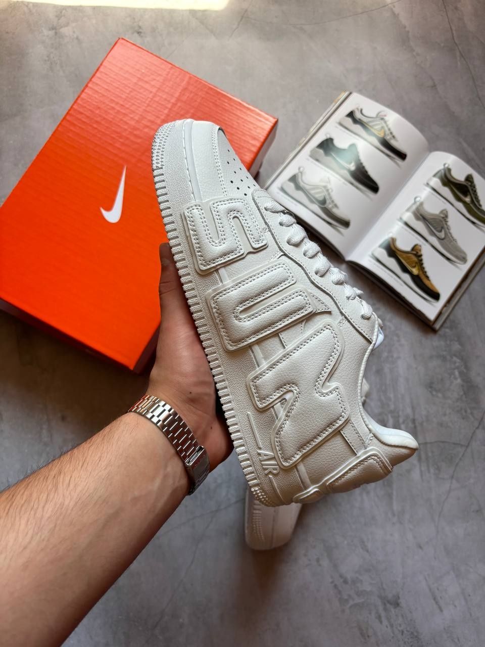 Кросівки чоловічі Nike Air Force 1 Low Cactus Plant Flea Market White