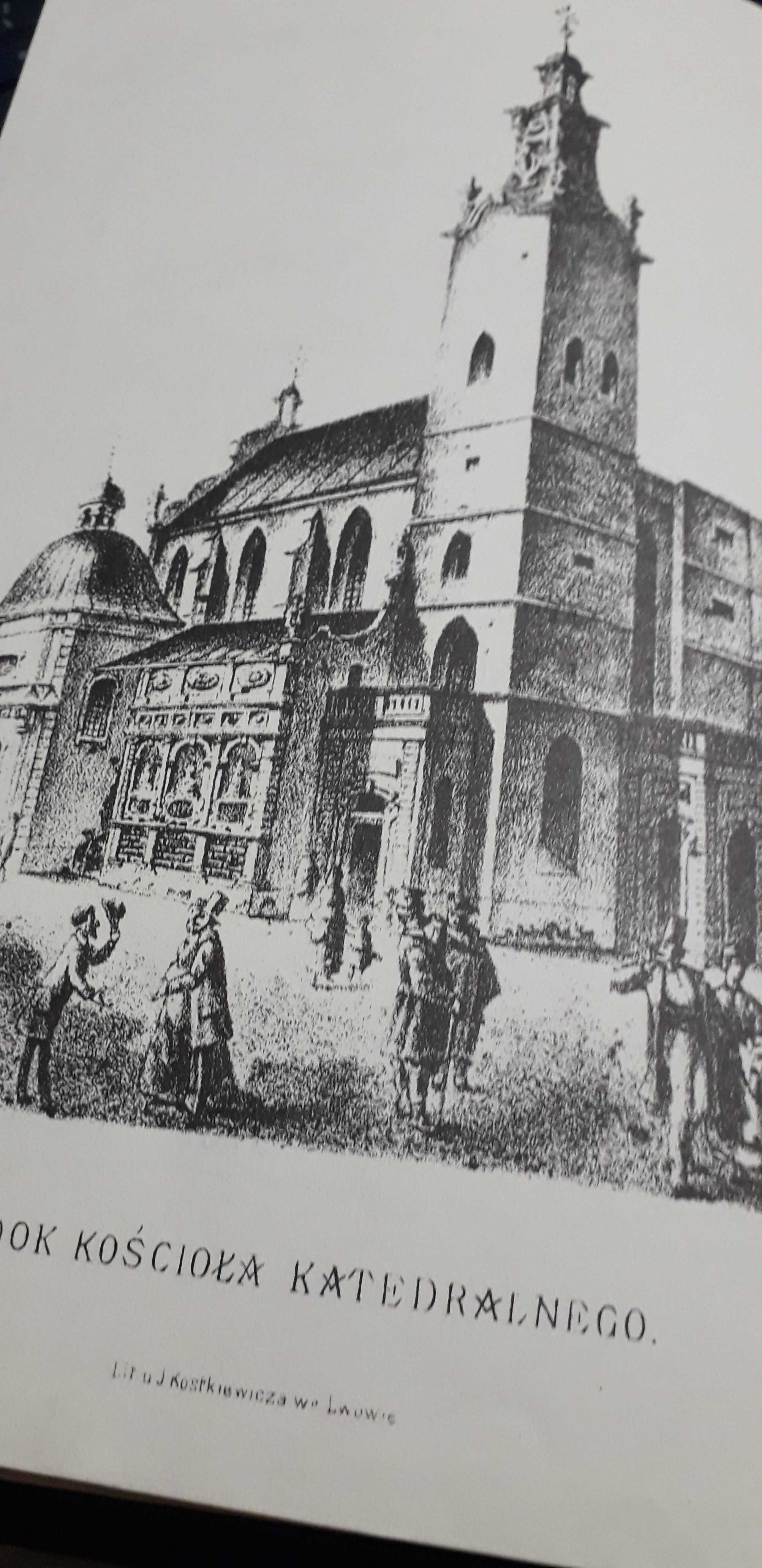 Книга  стара 1872 r. Kosciol Katedralny Lwowski Obrzadku Lacinskiego