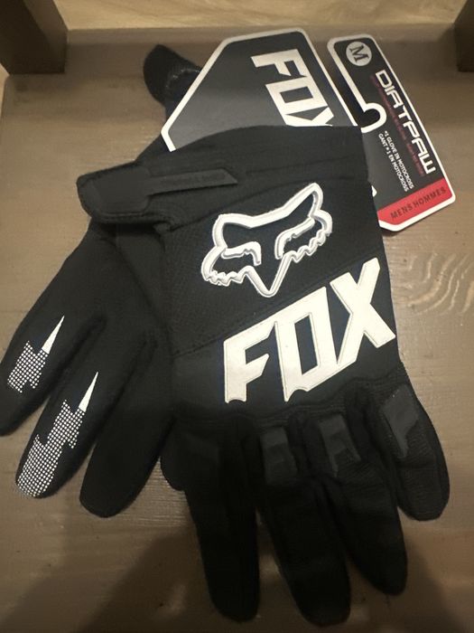 Rekawiczki rowerowe sportowe Fox nowe