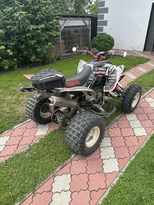 Sprzedam yamaha raptor 350 po swapie na cb500