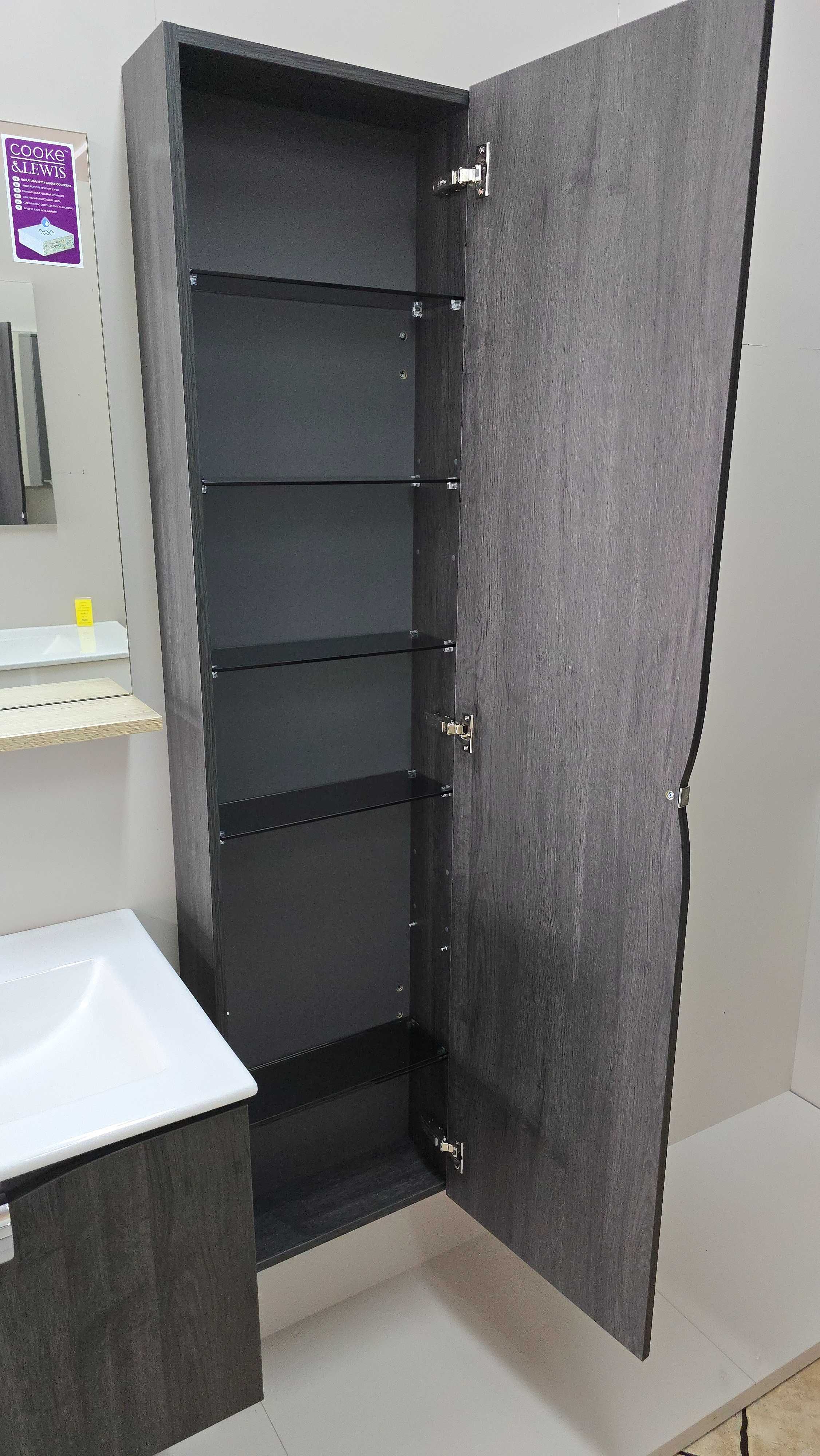 Komplet mebli łazienkowych ORiSTO 50 + 40 cm, dąb ciemny