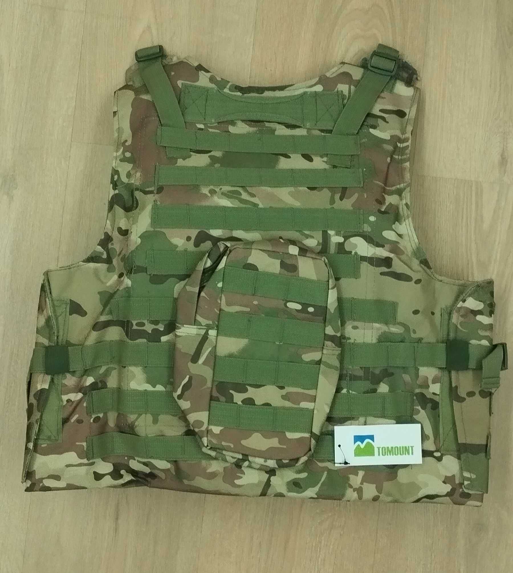 Colete Táctico camuflado, MOLLE