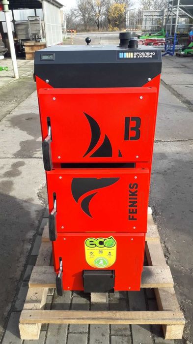 Миргород твердопаливний котел Feniks 10квт на 80-100кв.м.  електрон.