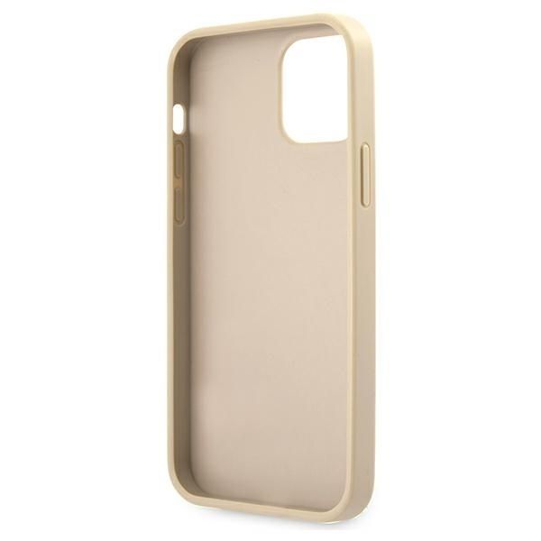 Case Guess do iPhone 12 Pro Max 6,7" - Złoty/Gold Saffiano Vintage