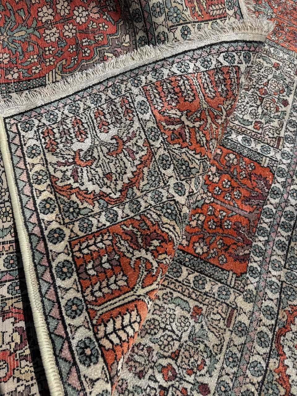 Jedwabny r.tkany dywan perski GHOUM / GHOM 280x180 galeria 22 tyś