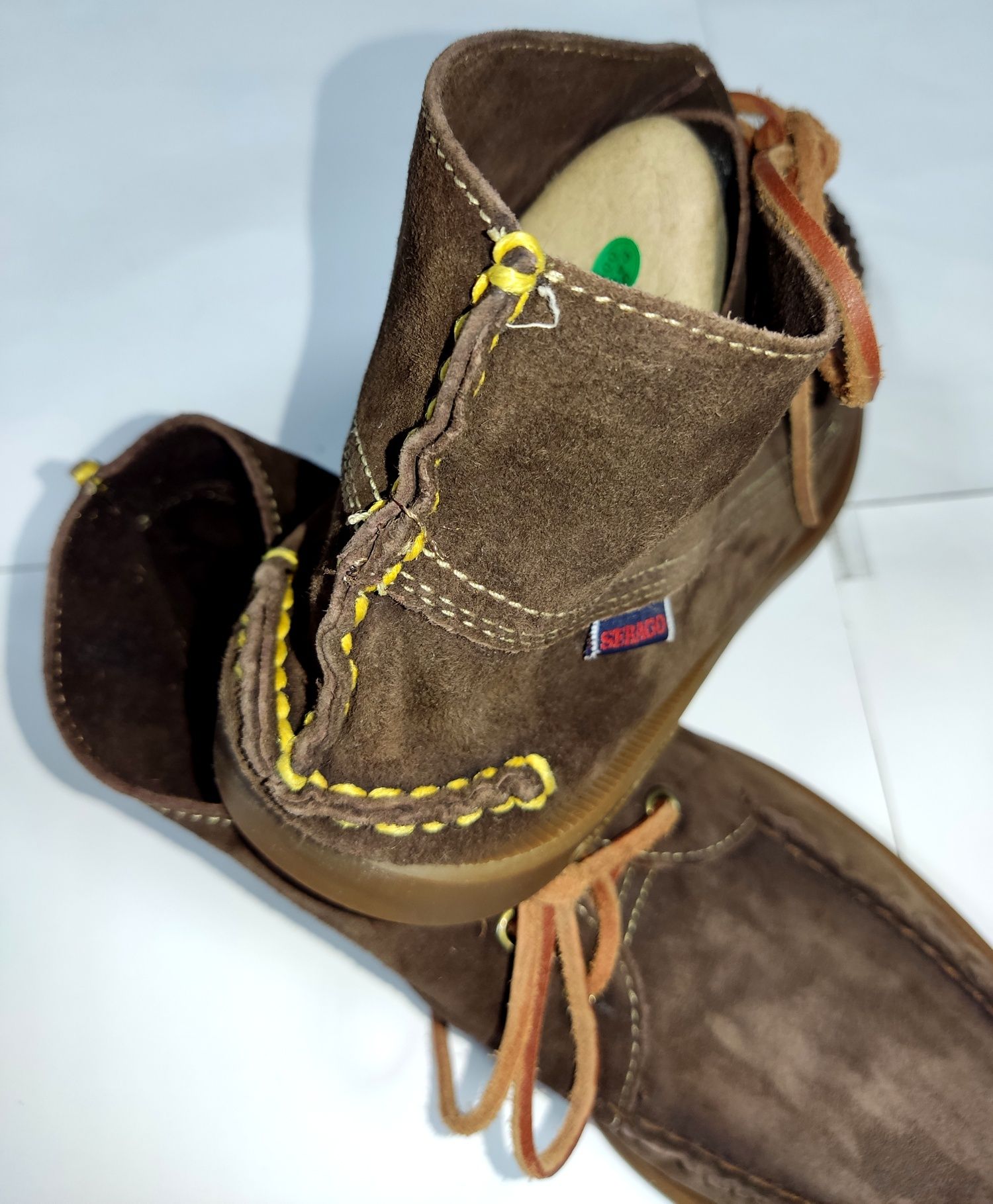 Мокасины Sebago campsides ,кожа замш 42р.