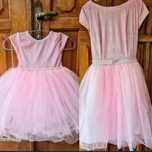 Плаття Family Look для мами і донечки на 1 рочок.