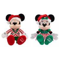 Peluche Disney Minnie e Mickey Mouse - Natal 2023