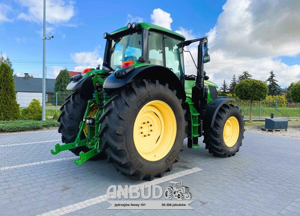 John Deere 6195 M Opony 100 % zaczepy
