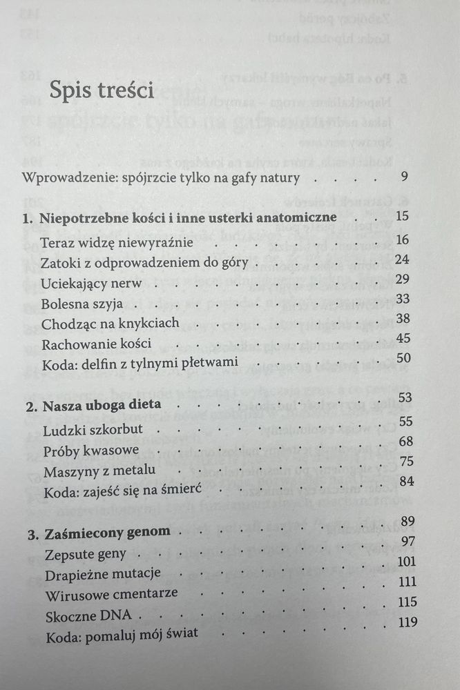 Człowiek i błędy ewolucji