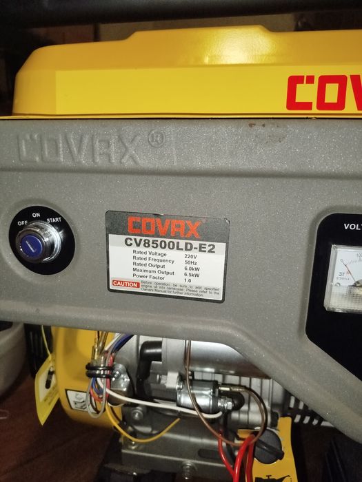 Генератор COVAX 6,5кВт новий
