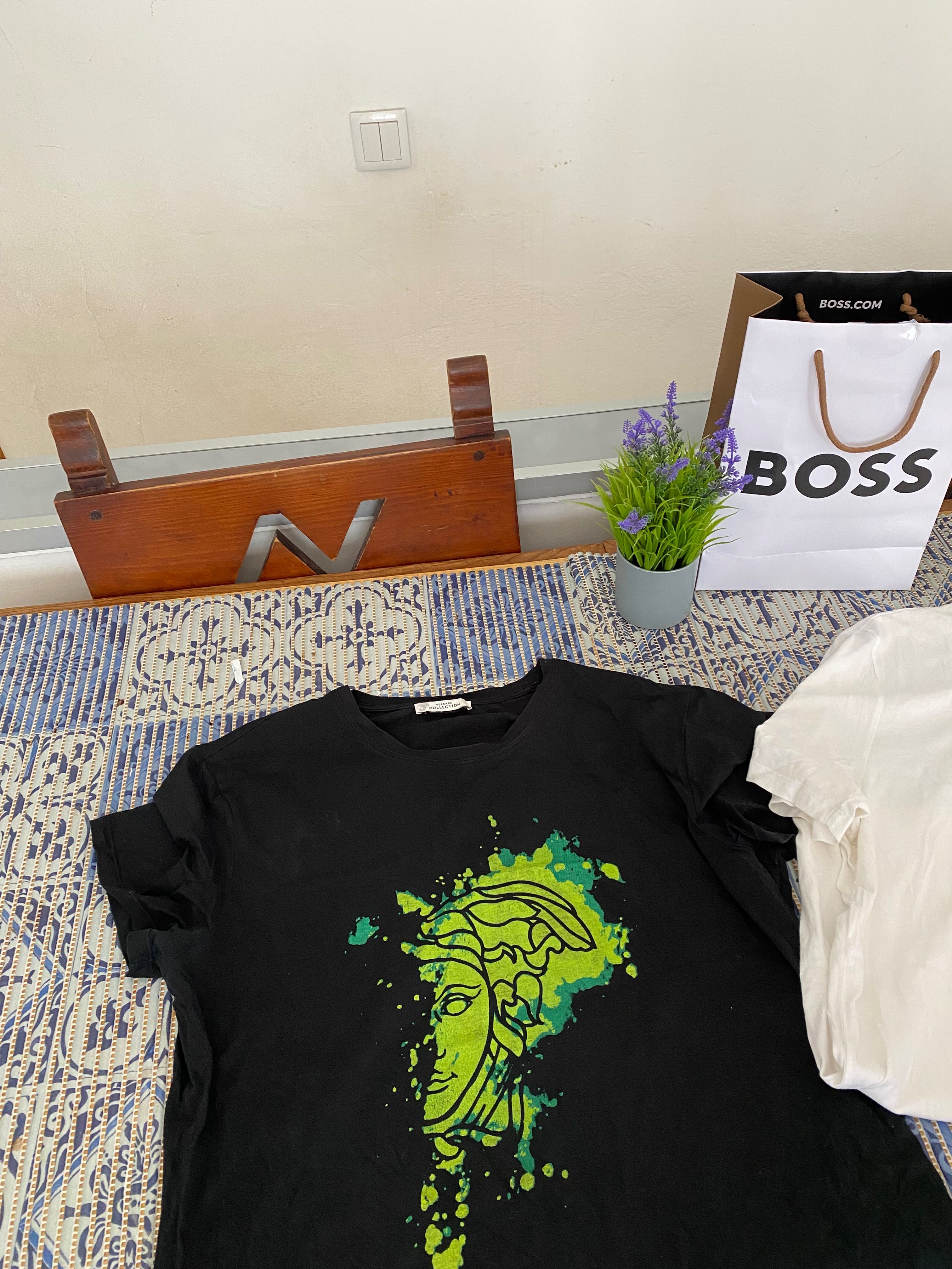Versace preta e verde