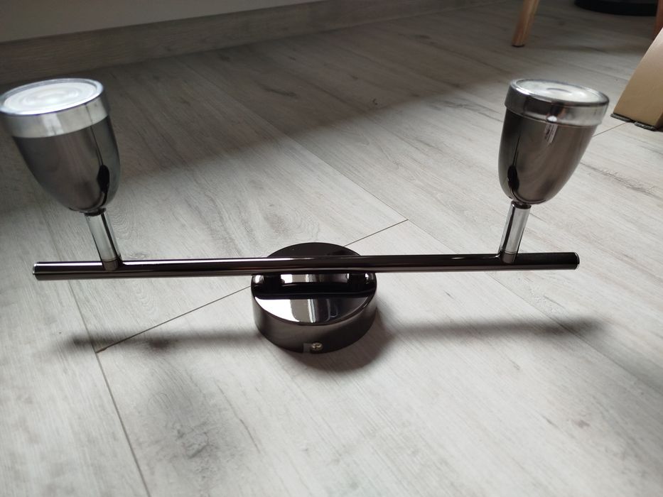 Lampa sufitowa czarna