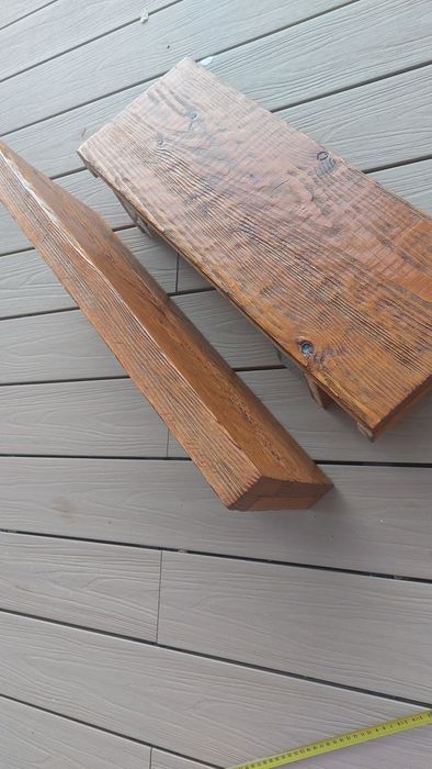 Blaty, półki drewniane lakierowane