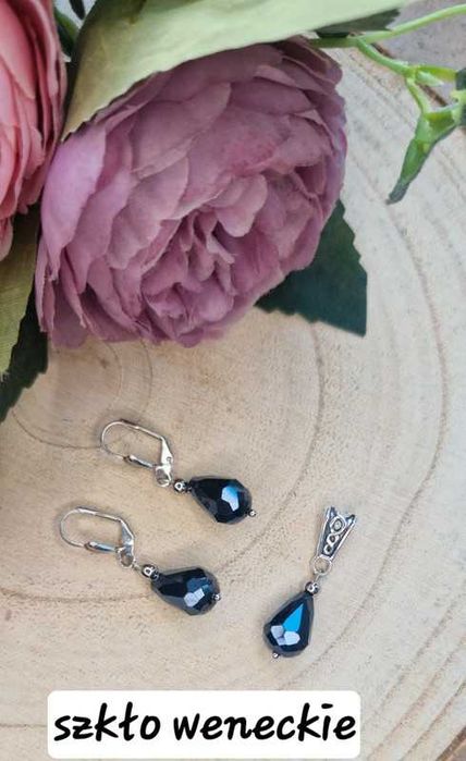 Komplet Handmade Szkło weneckie