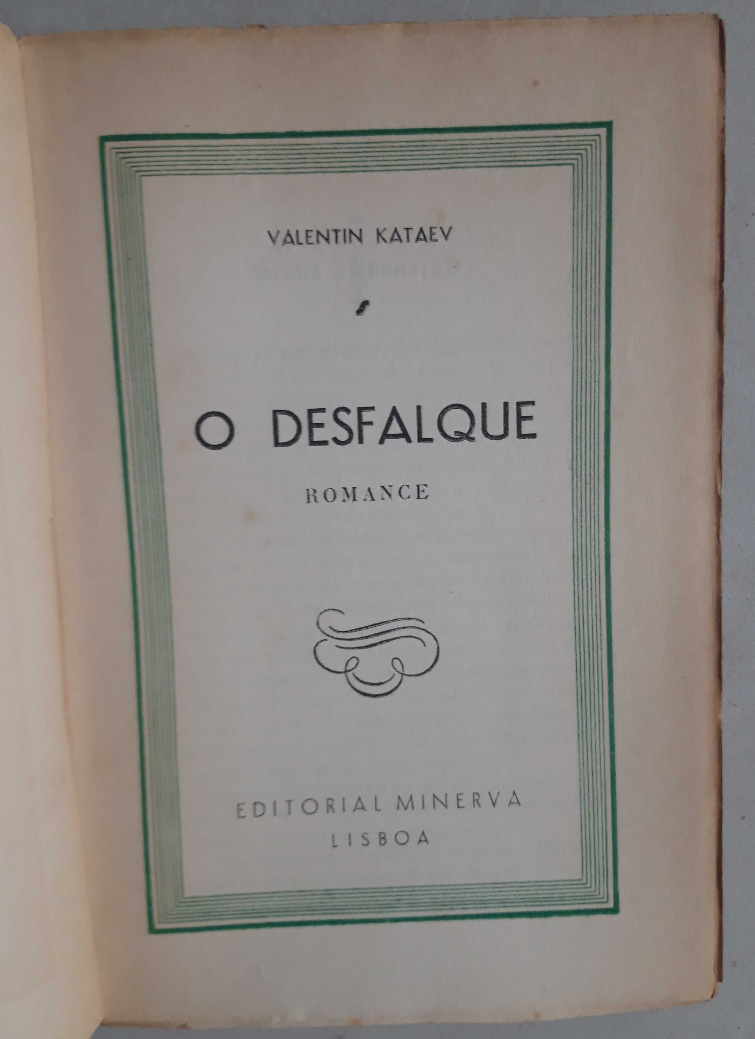 Livro PA-5 - Valentin Kataev - O Desfalque