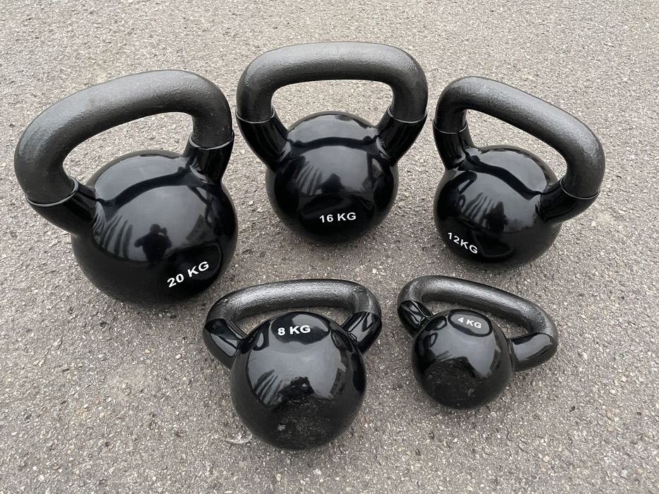 Гиря 20 кг чугунная в резине