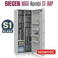 Szafa na broń SIEGEN MAX Kombi kl S1 18 szt. broni