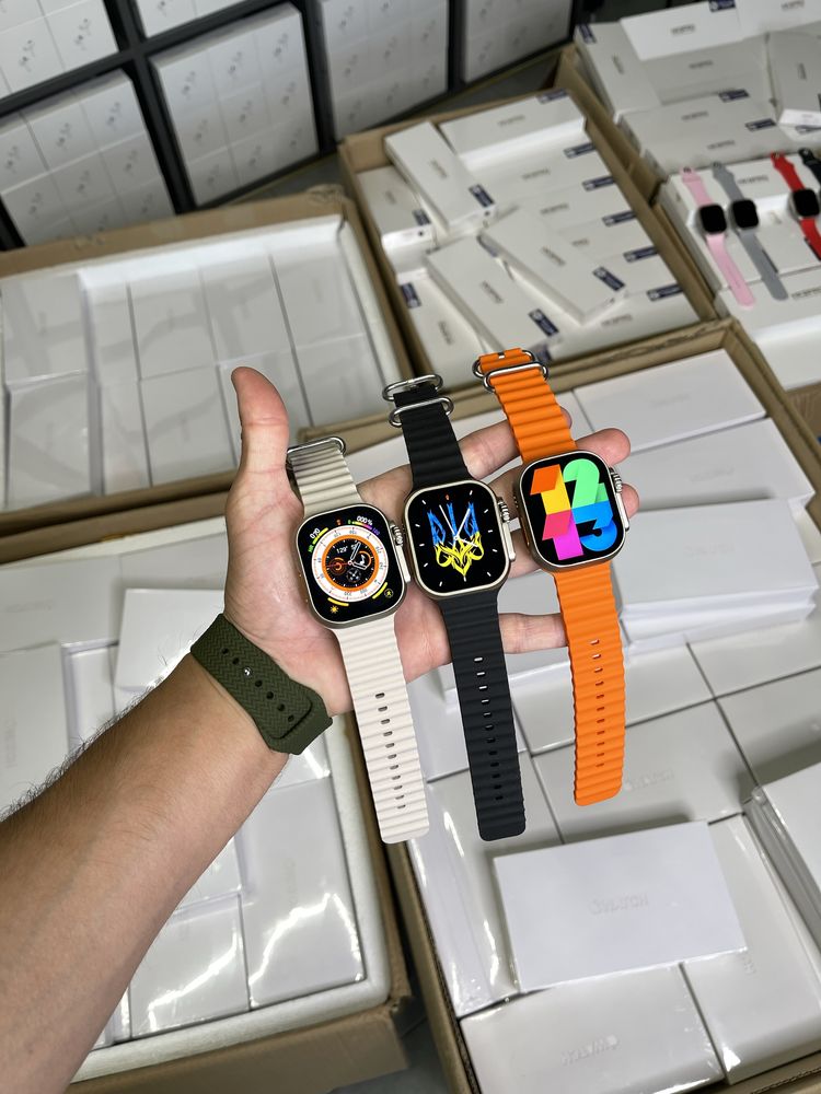 Розпродаж -70% Смарт годинник Watch Ultra 49mm Амолед дисплей SALE-70%