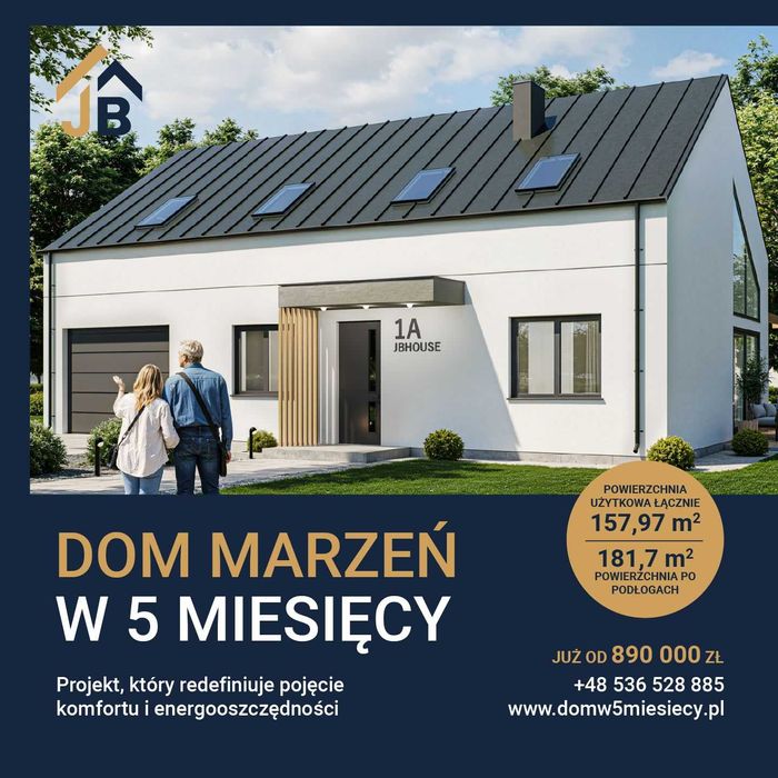 Dom marzeń w 5 miesięcy