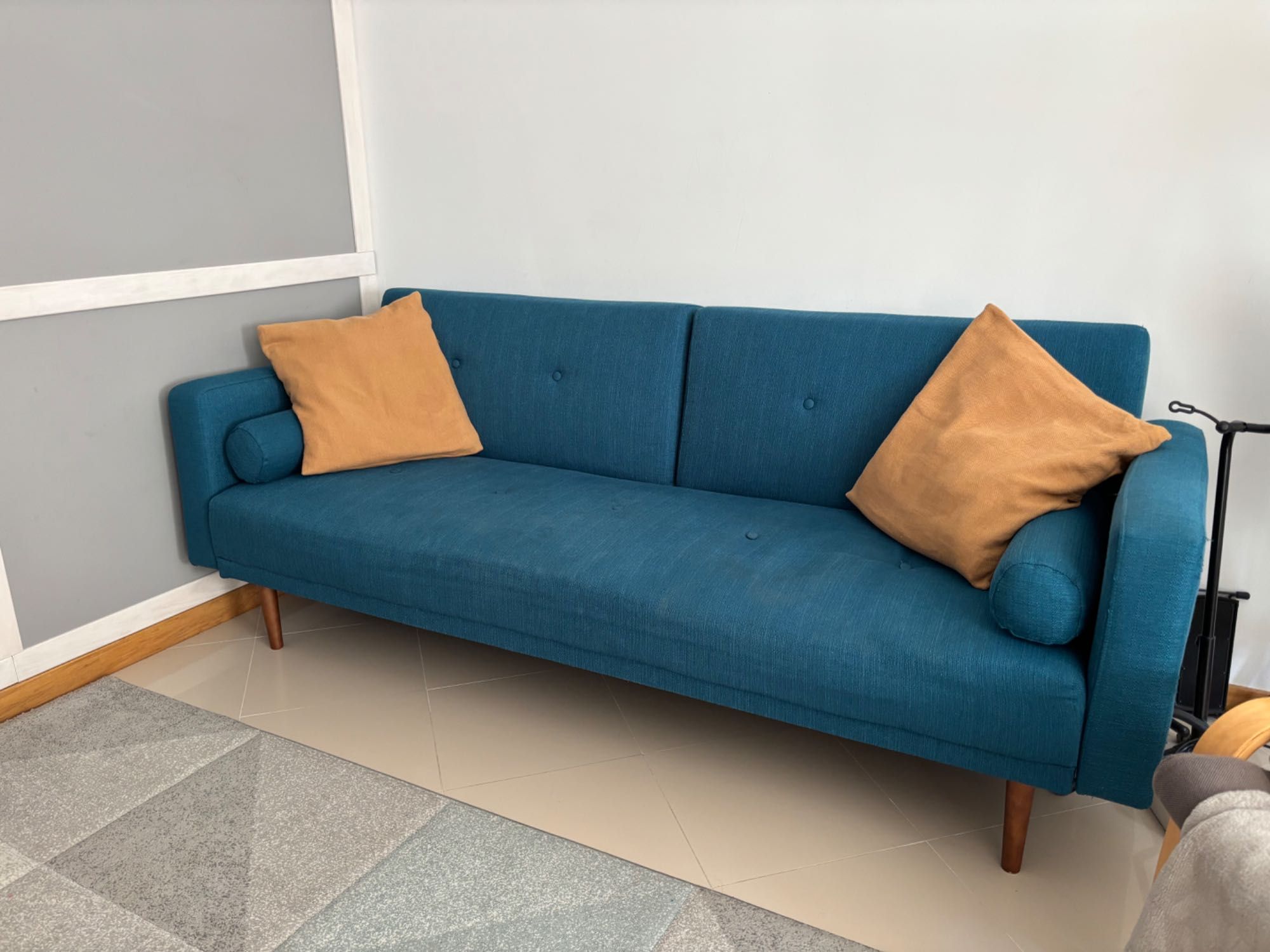 Sofá-cama 3 lugares - La Redoute