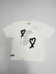 футболка Maison Margiela Hearts tee M L