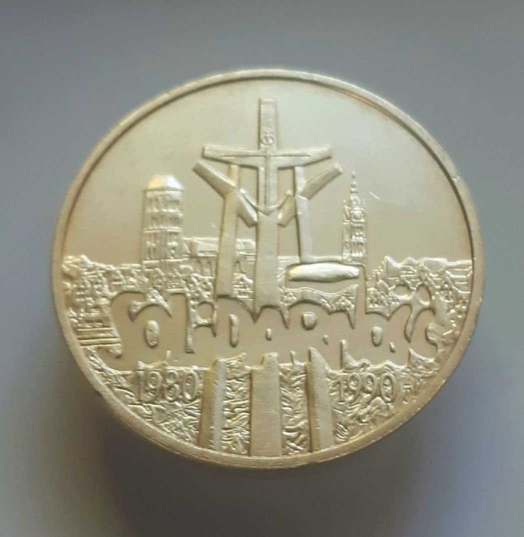 100 000 Solidarność, 1990 r.  srebro