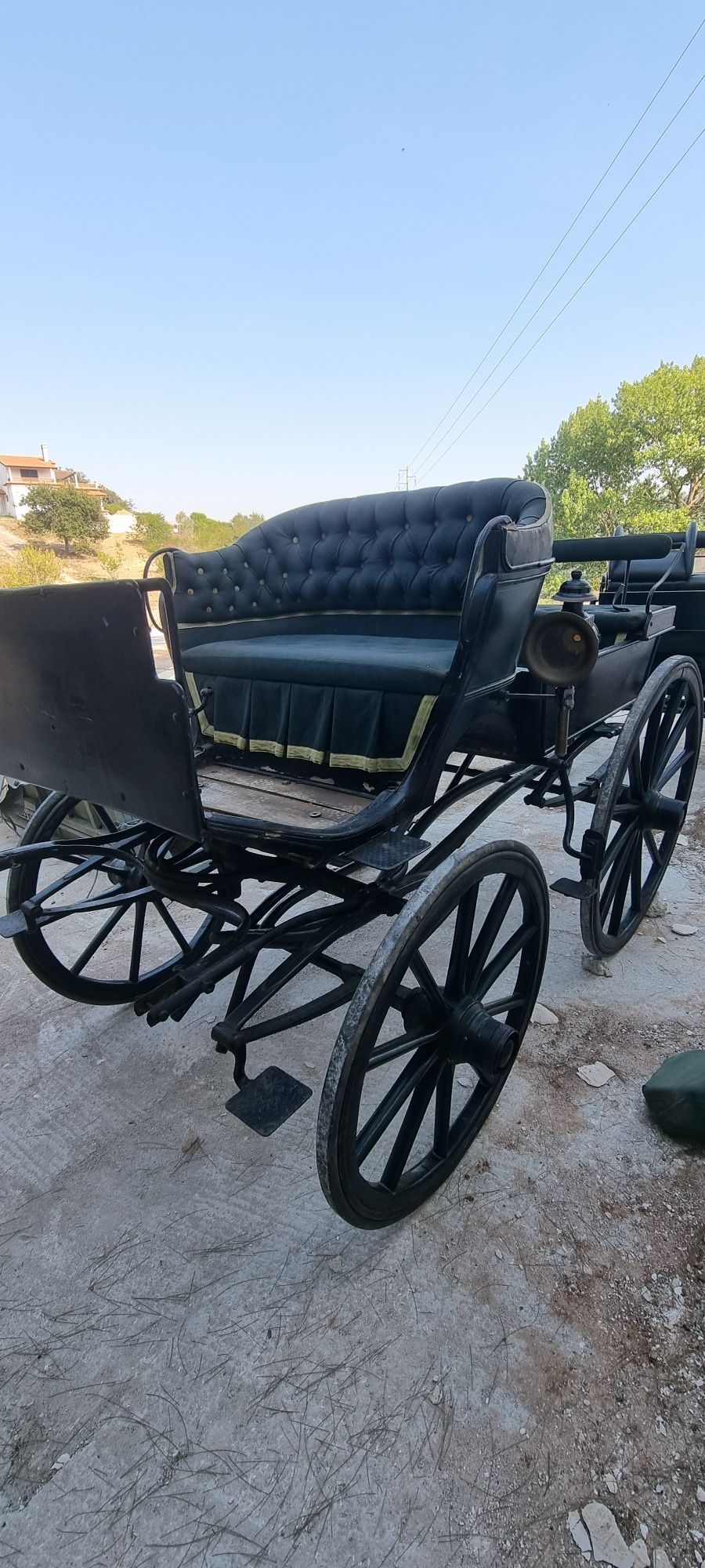Charrete antiga única